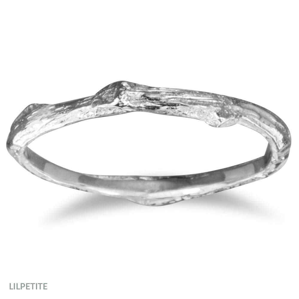 Dainty twig wedding ring- Twiggy