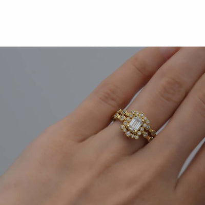 Reflection Ring / Choose A Diamond - LilPetite 