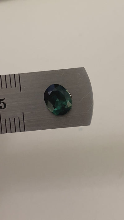 Saved for K.N / 1.22ct Oval Mixed Cut Sapphire