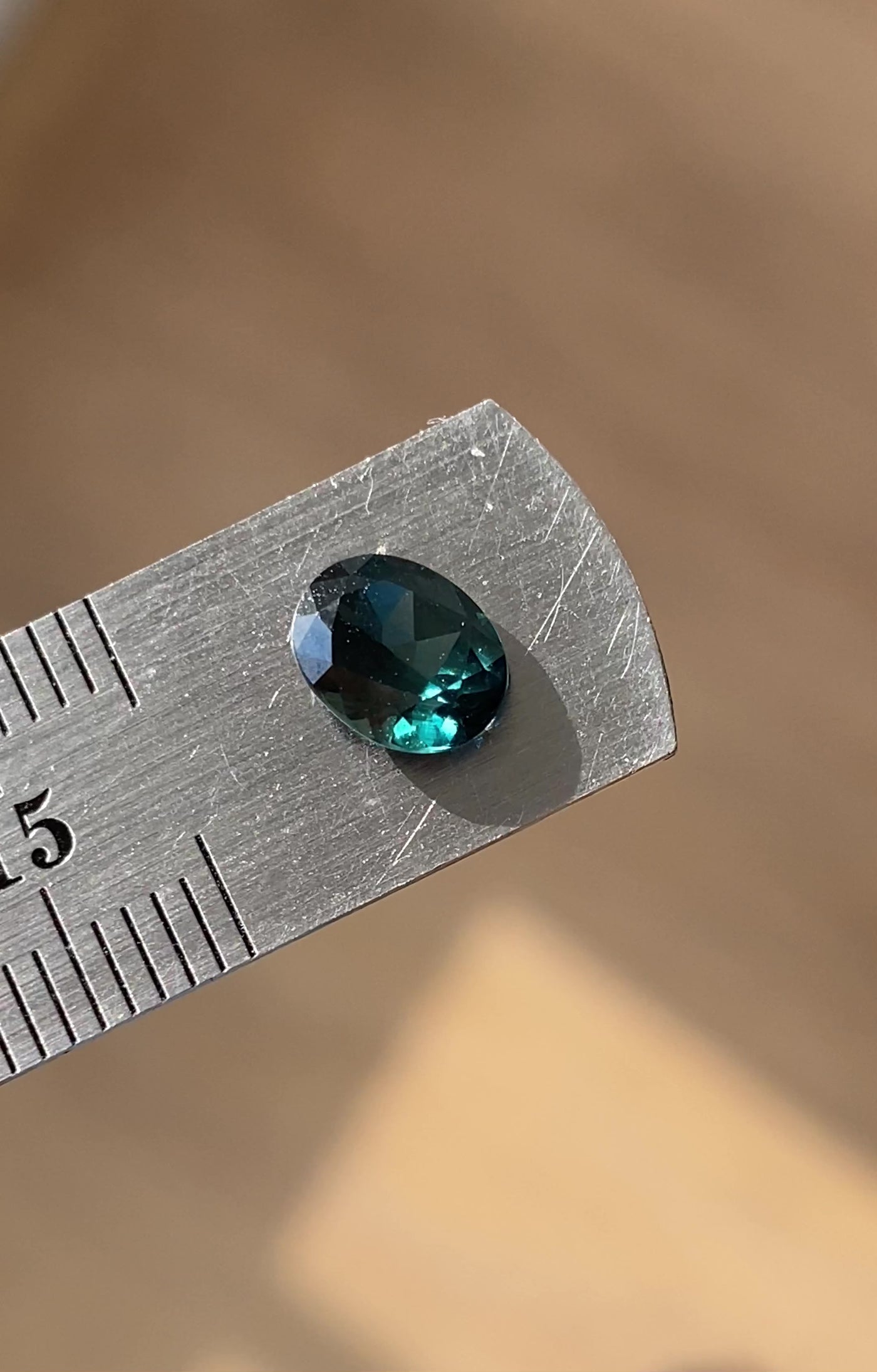 Saved for K.N / 1.22ct Oval Mixed Cut Sapphire